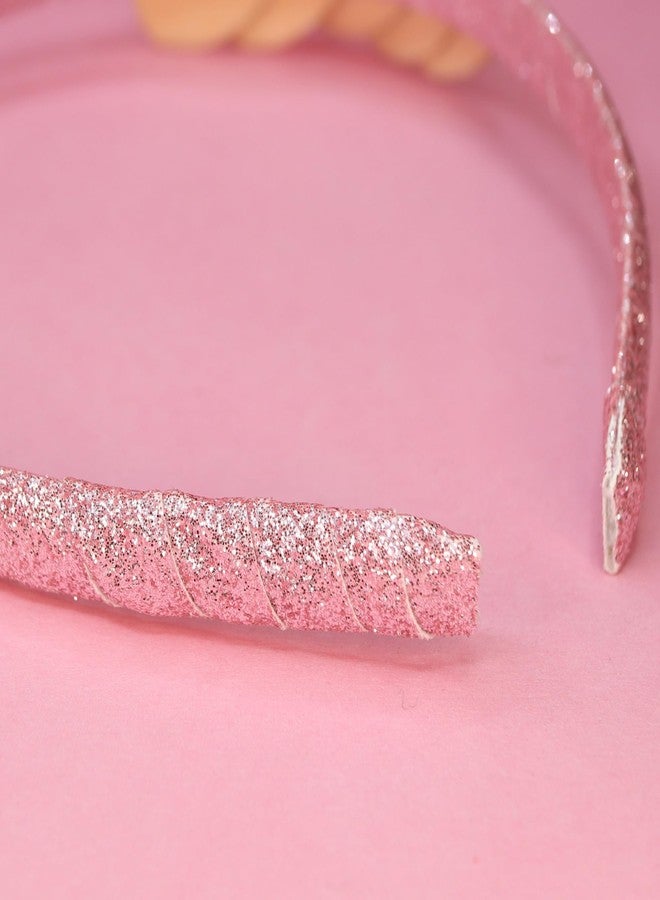 Needzo Sparkly Valentine's Headband, 2026 Vday Party Hair Accessory, One Size (Pink Hearts, One Size) - Image 5